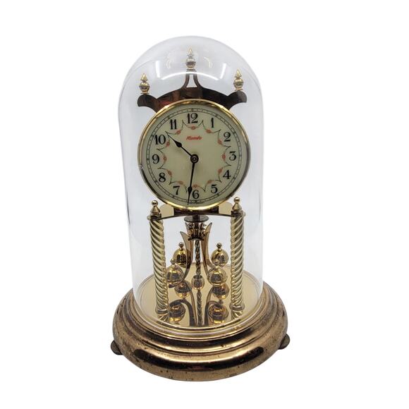 Kundo 400 Day Kieninger & Obergfell Torsion Anniversary clock Plastic dome - Picture 1 of 12